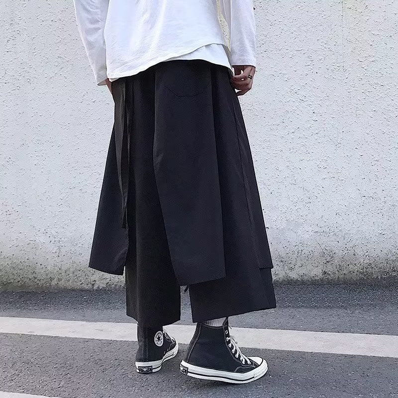 Fashion Black Straight Cropped - Men'S Fashion Online recensione e prezzo