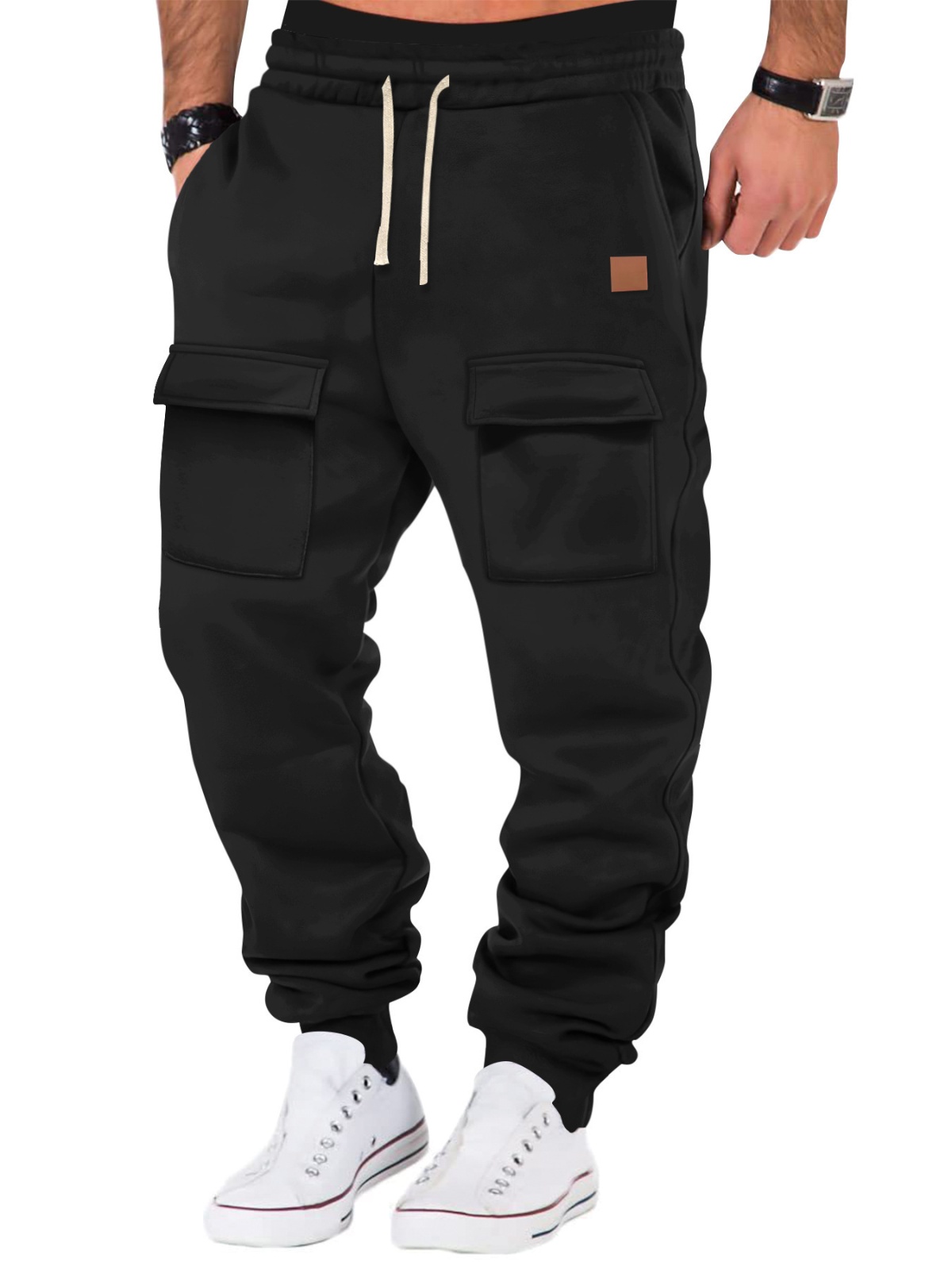 New men's fall and winter casu - Mens Fashion Cargo Pants recensione e prezzo