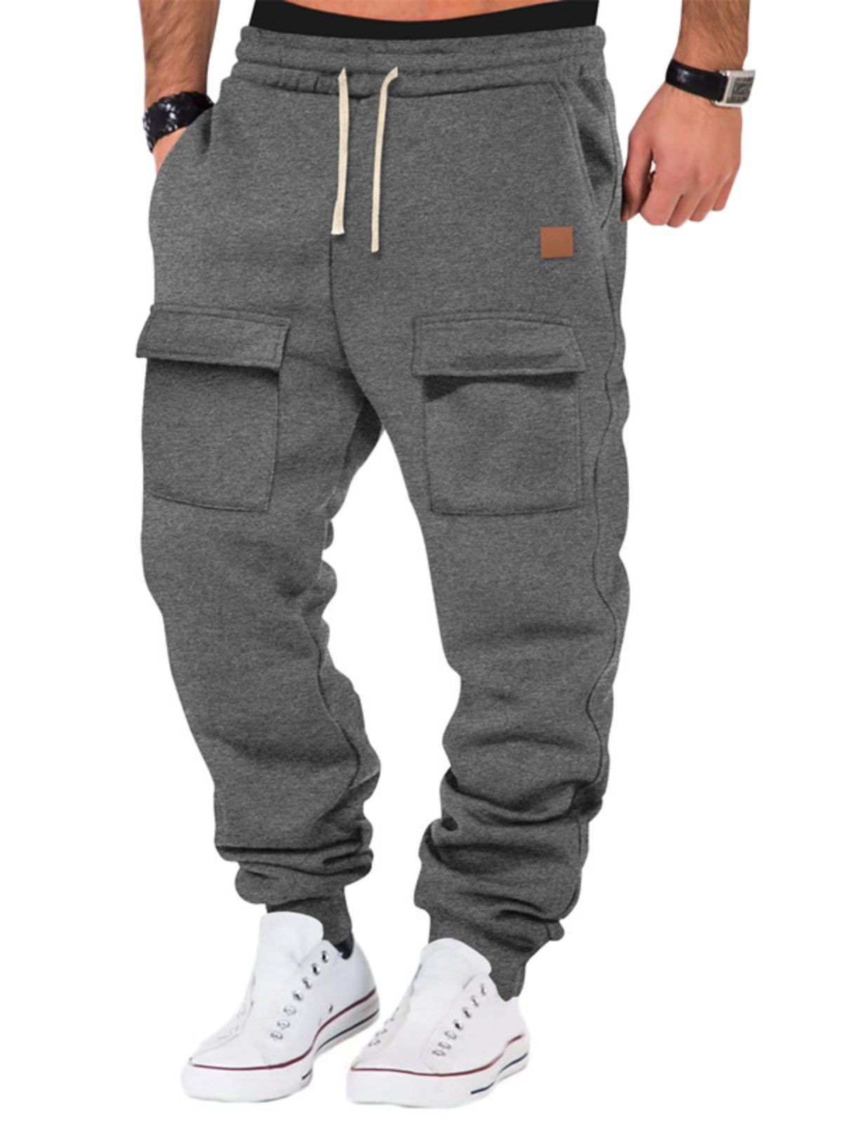 New men's fall and winter casu - Mens Fashion Cargo Pants recensione e prezzo