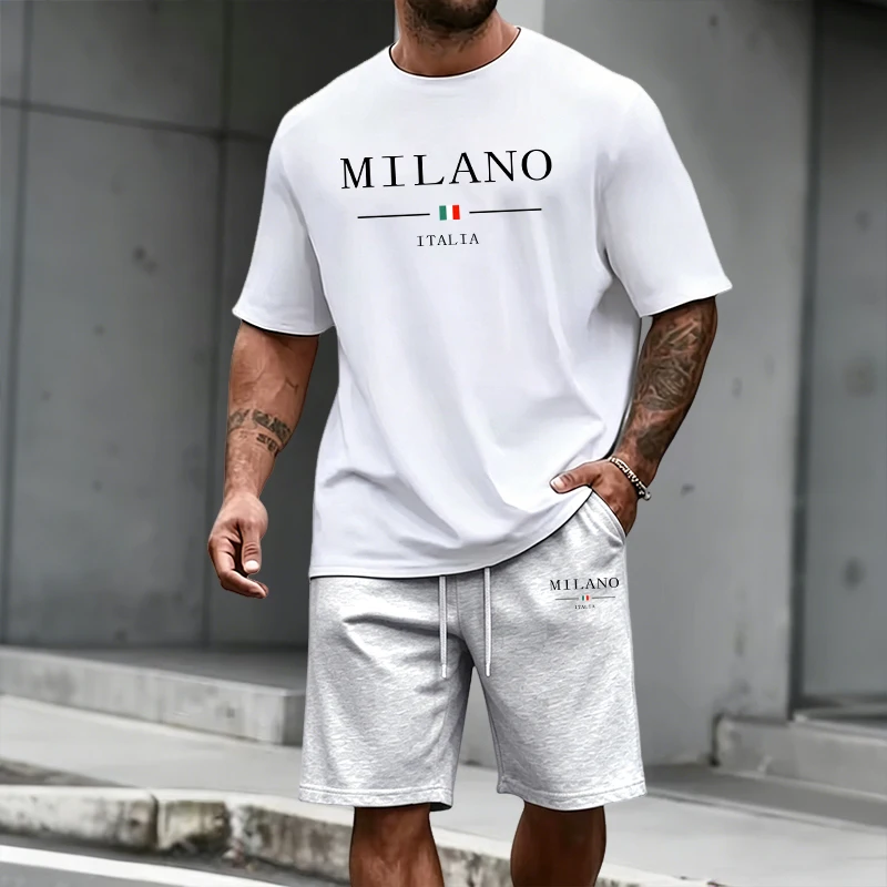 Men's Tracksuit Short Sleeve T - Men'S Fashion Course recensione e prezzo