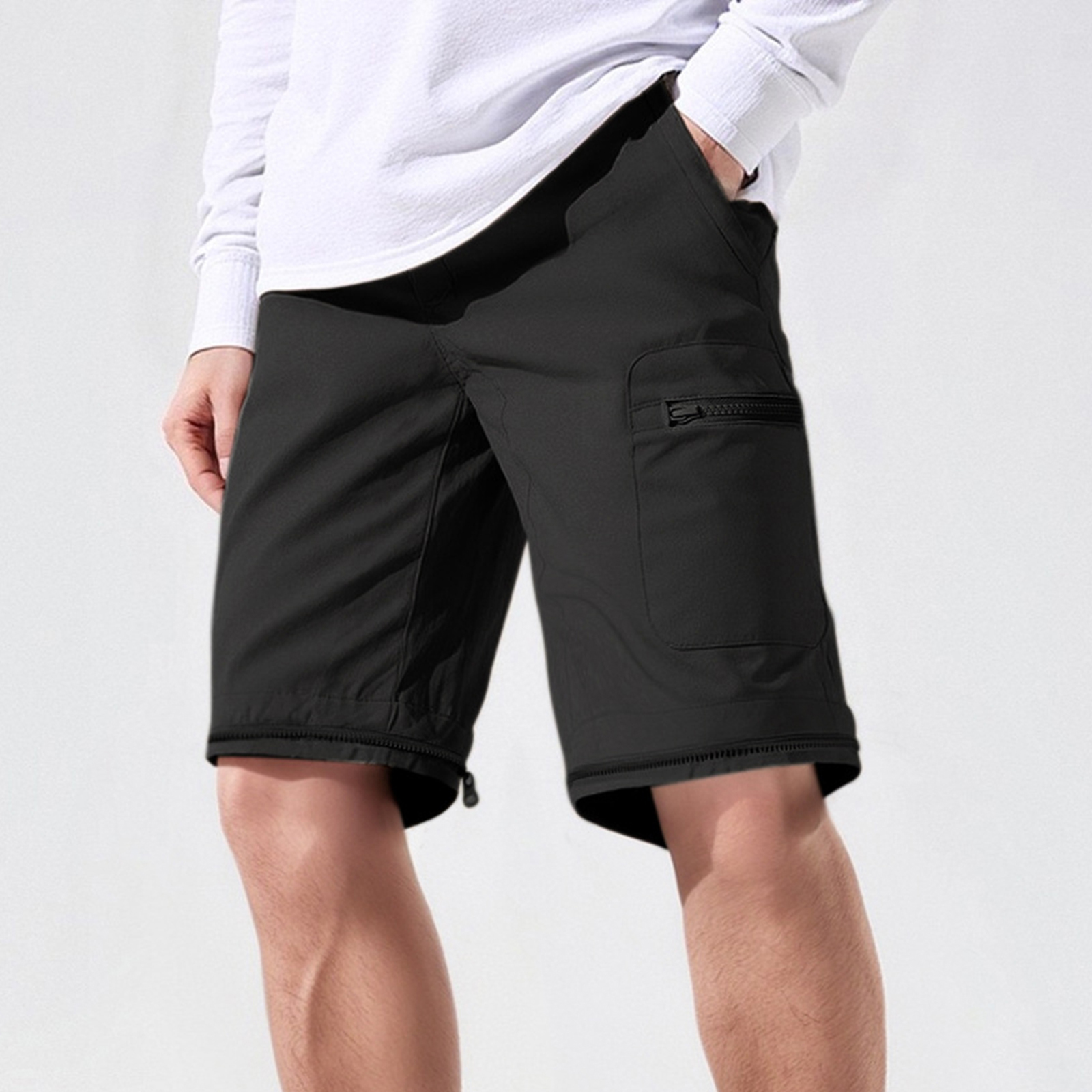 Men's Two-way Long Pants Mens  - Mens Fashion Cargo Pants recensione e prezzo