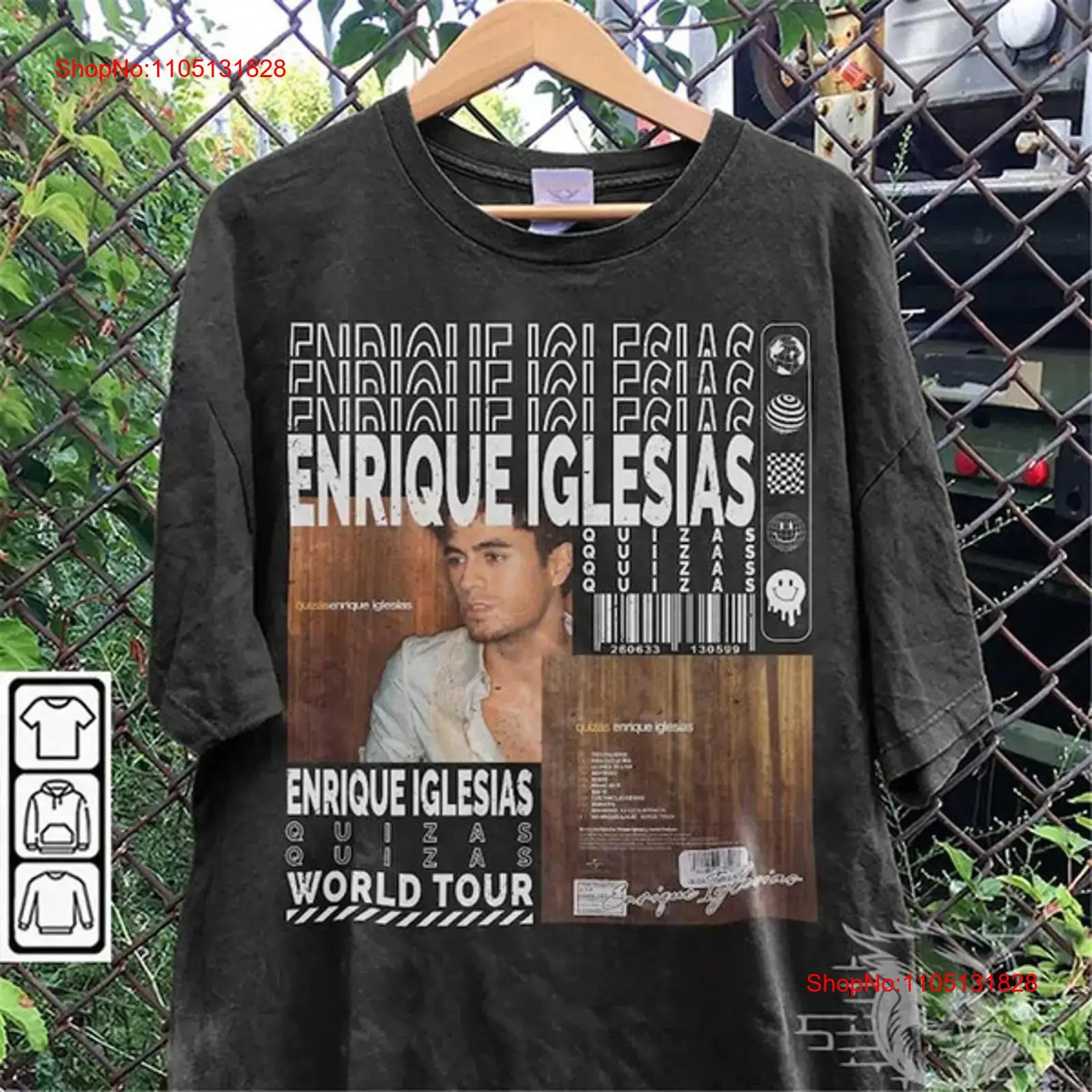 Enrique Iglesias Music T Shirt - Men'S Fashion Quiz recensione e prezzo