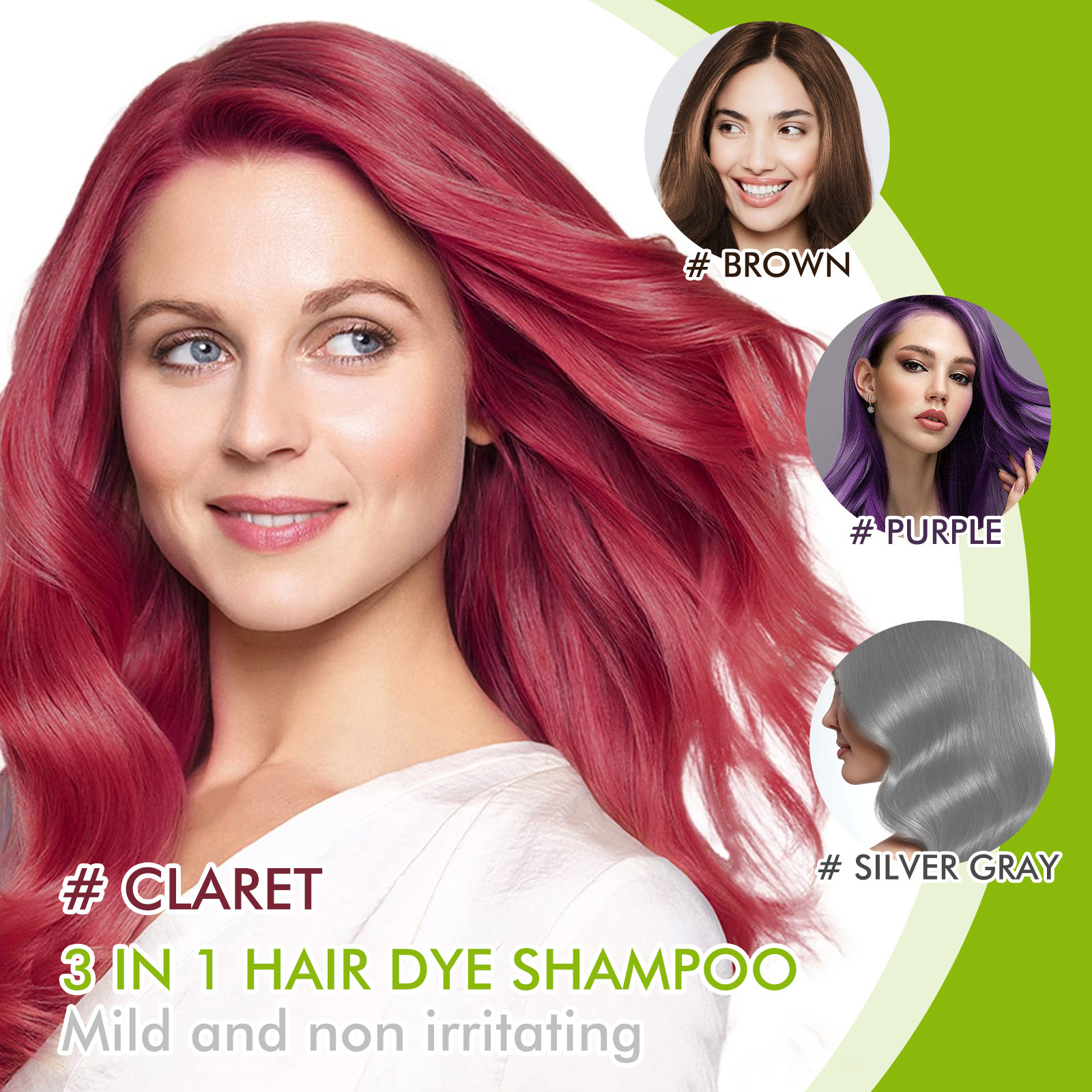 3 In 1 Hair Coloring Shampoo N - Men Fashion Hair Style recensione e prezzo