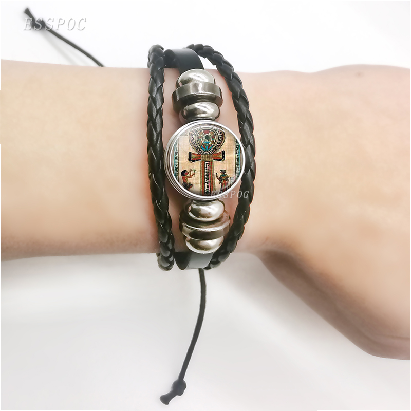 Egyptian Ankh Cross Bracelet V - Men Fashion Egypt recensione e prezzo