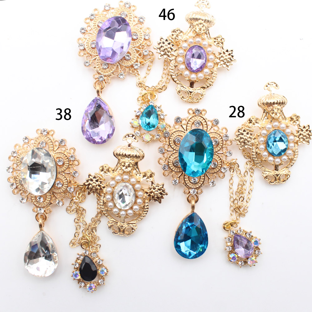 New alloy glass pin chain pear - Men'S Fashion Jewelry recensione e prezzo