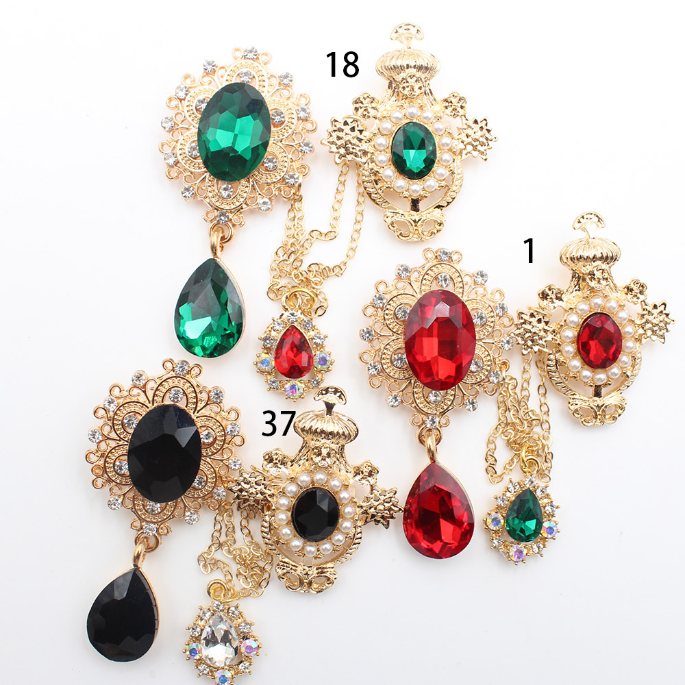 New alloy glass pin chain pear - Men'S Fashion Jewelry recensione e prezzo