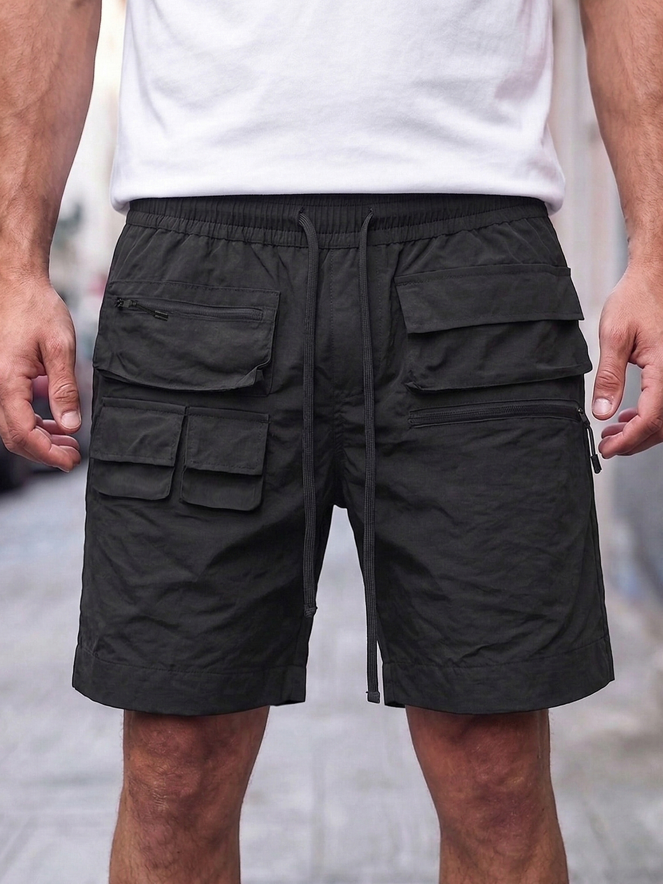 Men's Loose Drawstring Waist C - Mens Fashion Cargo Pants recensione e prezzo