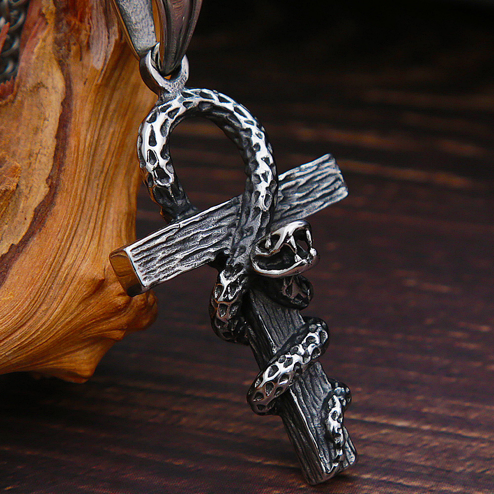 Vintage Stainless Steel Cross  - Men Fashion Egypt recensione e prezzo