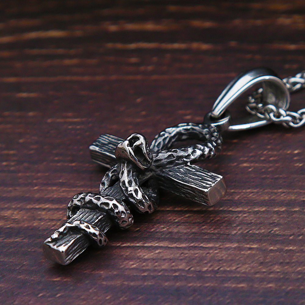 Vintage Stainless Steel Cross  - Men Fashion Egypt recensione e prezzo